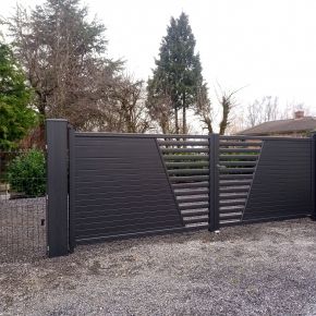 Menuiseries Toussaint - Portail en aluminium